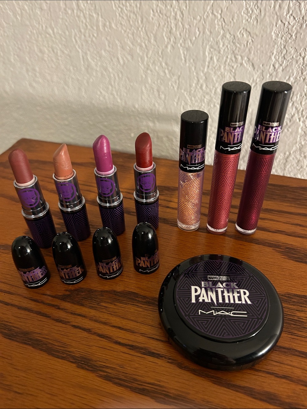 MAC x Marvel Studios BLACK PANTHER 2 COLLECTION 8 pcs CleanTesters BNWOB LTD ED!